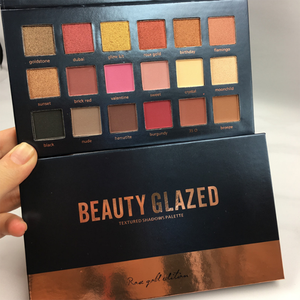 18 couleurs Nouveau Paillettes Mat Poudre Pressée Étanche Fard À Paupières Cosmétique En Gros Maquillage Palette - Product Image 3