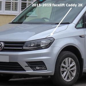 Cubierta de lente de Faro de PC de policarbonato para 2015 2016 <span class=keywords><strong>2017</strong></span> 2018 2019 <span class=keywords><strong>Caddy</strong></span> 2K - Product Image 2