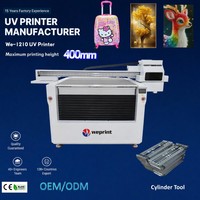 Imprimante à plat UV Weprint 1210 pour signalétique, acrylique, carrelage céramique, imprimante à encre blanche LED pour enseignes, fabricant Dubaï EAU