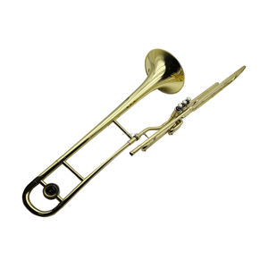 SEASOUND OEM <span class=keywords><strong>Trombón</strong></span> Dorado JYTB511 de 3 <span class=keywords><strong>Pistones</strong></span> Recién Llegado Instrumento Musical con Tono Si Bemol - Product Image 2
