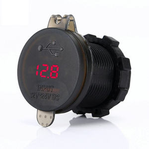 Giá tốt QC3.0 2 cổng USB Charger <span class=keywords><strong>12V</strong></span> <span class=keywords><strong>Micro</strong></span> lõm tường PD Type-C Power Adapter USB Car Charger ổ cắm - Product Image 3