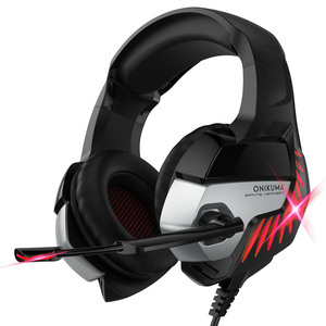 Audífonos Gamer <span class=keywords><strong>Onikuma</strong></span> <span class=keywords><strong>K5</strong></span> PRO K5PRO con Micrófono RGB para Móvil, PS4, USB, con Cable, Cancelación de Ruido - Product Image 1