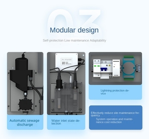Système de surveillance en ligne multiparamètres de la qualité de l'eau potable pH ORP EC TDS Salinité DO FCL Turbidité TSS NO3 NO2 NH3 NH4 - Product Image 5