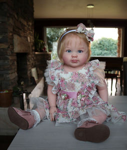 R & B nuovo modello 18-24 pollici realistico corpo morbido in Silicone <span class=keywords><strong>Mini</strong></span> vinile bambola Reborn giocattoli per bambine - Product Image 3