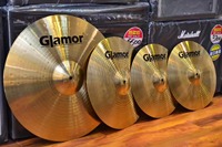 Golden 14-Inch Drum Cymbal Brass Alloy Crash Percussion Accessories Drum Kit Gong & Cymbals Set