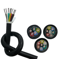 Câble multiconducteur YGC 2 3 4 5 6 7 8 9 conducteurs, câble en silicone, fil isolé en caoutchouc, câble haute température pour l'éclairage