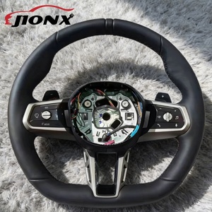 Volante Deportivo Personalizado CS de Cuero Completo para <span class=keywords><strong>BMW</strong></span> Serie G G20 G26 G30 G01 G02 G80 G82 G87 F90 F95 F96 M3 M4 Accesorios para Automóviles - Product Image 1