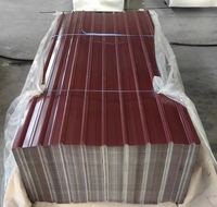 Verzinkte ASTM-zertifizierte Dachbleche 4ft X 16ft 35 Stück 0,4mm 24 Gauge Wellblechplatten zum Schneiden/Schweißen