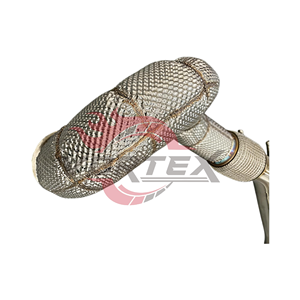 ท่อแคทดาวน์ไพพ์สแตนเลส Vortex 304 แบบไหลสูง สำหรับ VW Golf R MK7 MK7.5 2.0T TSI 4Motion Performance - Product Image 2