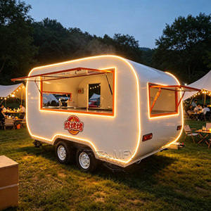 Custom Shape Mobile Catering Kitchen for Snack Coffee Street Vending Food Cart - Product Image 5