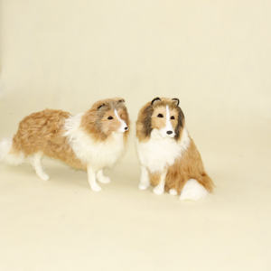 2023 nouveau Design mignon chiot <span class=keywords><strong>chien</strong></span> jouet artisanat <span class=keywords><strong>Shetland</strong></span> berger Sheltie <span class=keywords><strong>chien</strong></span> réaliste pour la décoration de la maison fournitures - Product Image 4