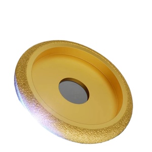 Disque à lamelles demi-disque pour meuleuse d'angle, pour le chanfreinage, le rainurage et la finition des carreaux, de la pierre et du marbre, outils abrasifs - Product Image 1