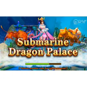 Tabletop atirador Loteria jogos submarino dragão palácio peixe jogo máquina