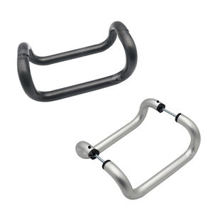 <span class=keywords><strong>Poignée</strong></span> tubulaire pour <span class=keywords><strong>porte</strong></span> <span class=keywords><strong>d</strong></span>'<span class=keywords><strong>entrée</strong></span> et <span class=keywords><strong>d</strong></span>'intérieur, en alliage <span class=keywords><strong>d</strong></span>'aluminium, <span class=keywords><strong>de</strong></span> couleur noir mat à l'arrière, 1 pièce - Product Image 1