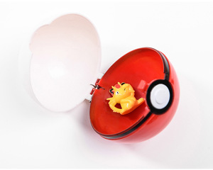 Juguetes Cápsula <span class=keywords><strong>de</strong></span> 7cm, Bola <span class=keywords><strong>de</strong></span> <span class=keywords><strong>Pikachu</strong></span> <span class=keywords><strong>de</strong></span> Plástico con <span class=keywords><strong>Pikachu</strong></span>, Psyduck y Eevee <span class=keywords><strong>de</strong></span> Dibujos Animados, Bola Pokémon con Figura <span class=keywords><strong>de</strong></span> Anime en el Interior - Product Image 5