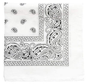 Bandana carré hip-hop punk en coton et polyester multi-usages pour <span class=keywords><strong>homme</strong></span>, accessoire de cheveux, motif fleurs de cajou - Product Image 2