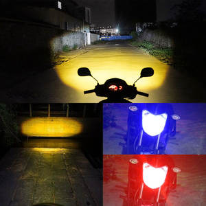 Faro LED H4 para Motocicleta BA20D P15D 12-80V Lámpara LED para Moto Luz Antiniebla para Scooter ATV Luz Blanca y Amarilla de Haz Alto y Bajo - Product Image 6