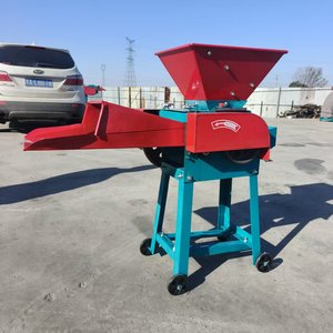 Broyeur de paille pour l'alimentation animale, pour l'agriculture, 220V/380V, acier au carbone, capacité de 2 tonnes/heure, particules de 4-6 mm, pour l'usine de transformation des aliments - Product Image 4