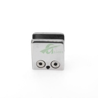 Nouvelle conception de pince à verre plat pour verre de 6 mm, pince de fixation pour cloison en verre, support pour garde-corps en verre, accessoires