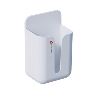 रसोई बाथरूम प्लास्टिक स्वयं चिपकने वाली दीवार घुड़सवार चेहरे ऊतक धारक - Product Image 1