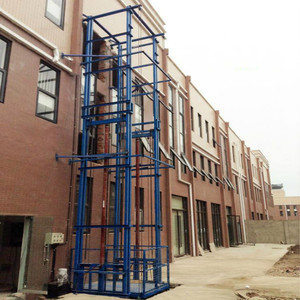 वाणिज्यिक एक तल ऊर्ध्वाधर कार्गो लिफ्ट एकल कार लिफ्ट मेजेनाइन के लिए - Product Image 3