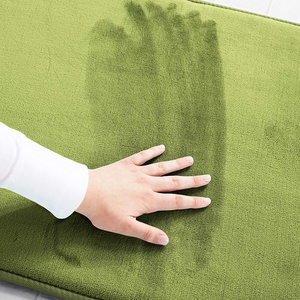 Juego de 3 Alfombras de Baño de Espuma Viscoelástica Gruesa FMT, Alfombras de Baño Antideslizantes de Franela, Lavables a Máquina, Alfombras para el Suelo del Baño para Uso Doméstico - Product Image 4