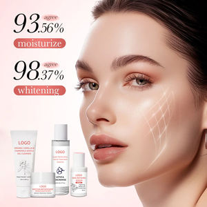 Suero Hidratante y Antiarrugas con Péptidos de Rosa de Marca Blanca con AHA, Vitamina C y Ácido Hialurónico - Set de Cuidado de la Piel OEM/ODM - Product Image 4