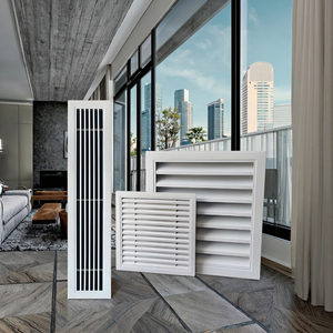 Rejilla de Ventilación de Aire Acondicionado de Techo/Pared de Aleación de Aluminio, Rejillas Lineales Removibles, Rejilla de Aire de Barra Lineal - Product Image 2