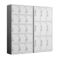 Armoires en acier personnalisables à 12 portes pour vestiaires scolaires et rangements métalliques – Vente en gros