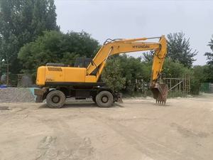 รถขุดล้อยี่ห้อฮุนได รุ่น 210W-7 ปี 2023 มือสองจากเกาหลี น้ำหนัก 21 ตัน เครื่องยนต์ R210W อุปกรณ์ก่อสร้าง ขาย - Product Image 5