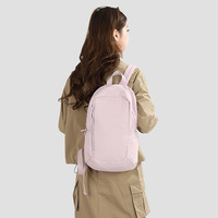 Sac à dos imperméable en nylon, léger, pour l'école, le collège, et les ordinateurs portables, pour femmes