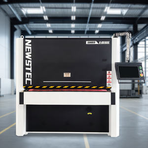 Máquina desbarbadora de chapa de alta velocidad de 1600MM, máquina desbarbadora de redondeo de bordes, máquina desbarbadora de correa ancha para chapa - Product Image 1