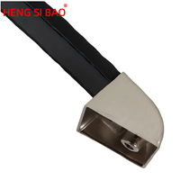 Poignées réglables en cuir et alliage de zinc pour chaises de salle à manger, tiroirs de commodes et armoires de chambre/hôtel - Meubles de haute qualité