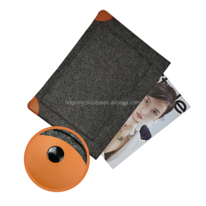 Bolsa de Fieltro Personalizada para Archivos, Maletín de Fieltro para Computadora, Bolsas de Almacenamiento para Materiales de Reuniones, Carpetas con Botones, Paquete de Archivadores para Laptop - Product Image 2