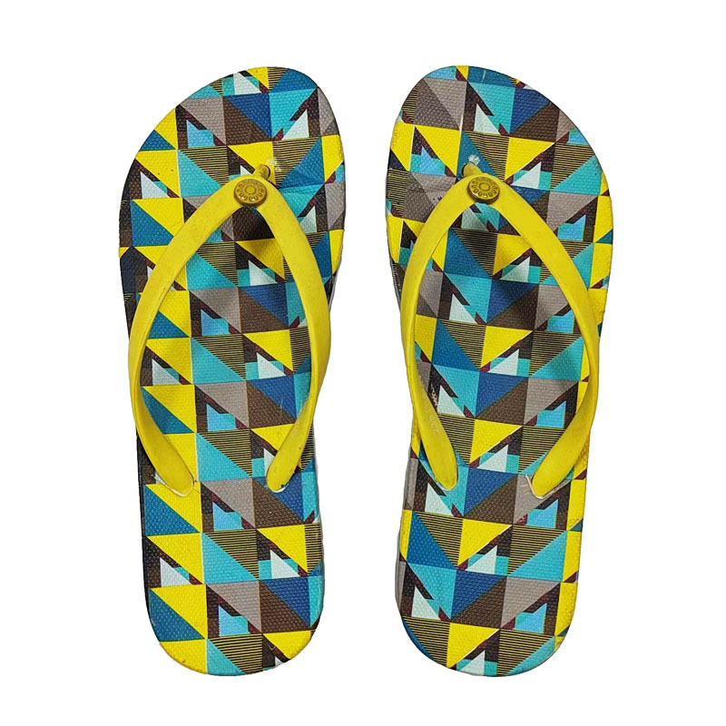 Custom Logo Summer Girls Filpflops Fashion Printing Women PVC Flip-flops Slippers