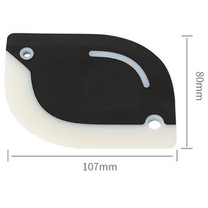 Raspadores pequeños de plástico DD2421 al por mayor para encimeras, espejos y ventanas, herramienta de limpieza, raspador de platos para cocina - Product Image 6