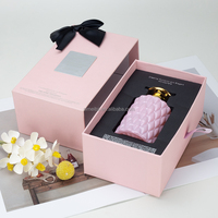 Boîte d'emballage de luxe personnalisée pour diffuseur de parfum, flacon de parfum vide avec tiroir pour emballage de parfum de voiture ou soins de la peau