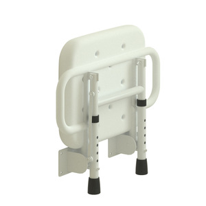 <b>Shower</b> <b>Chair</b> With Backrest And Armrest Aluminum Alloy Adjustable Bath Stool For Elderly Home Use - Product Image 5