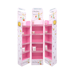 全定制超市促销聚氯乙烯泡沫板流行地板展示架零售零食展示架 - Product Image 3