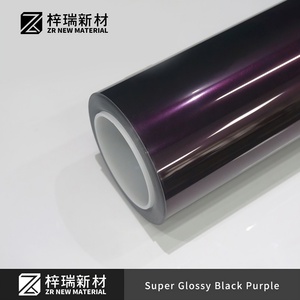ZIRUI Premium Ultra Brillante Negro Fantasía Morado PPF Película de TPU de 7.5mil Muy Duradera Hidrofílica Autorreparable 99% UV 90% IR para Carrocería - Product Image 4