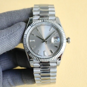 Montre mécanique pour homme de haute qualité, boîtier en acier inoxydable, fonction calendrier, cadran en cristal saphir, étanche, 44 mm - Product Image 2