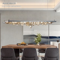 Lampe Pliante Créative Nordique Postmoderne en Acier Inoxydable pour Bar, Restaurant, Bureau et Décoration de Maison – Modèle Designer