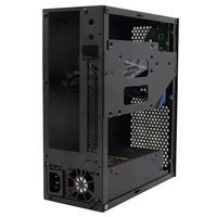Boîtier de jeu ITX personnalisé en alliage d'aluminium, mini-ordinateur de bureau compatible avec les cartes mères ITX