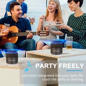 Mini Altavoz Inalámbrico Portátil con Logotipo Personalizado, <span class=keywords><strong>Reproductor</strong></span> <span class=keywords><strong>de</strong></span> <span class=keywords><strong>Música</strong></span> Cilíndrico <span class=keywords><strong>de</strong></span> Tela con Radio FM para Regalos - Product Image 5