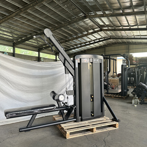 Machine de musculation professionnelle à tirage vertical et rameur à faible résistance, à charge par broches, pour la musculation des dos et des bras en salle de sport commerciale - Product Image 2