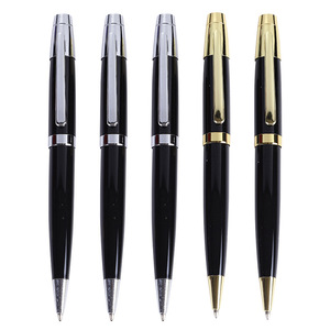 Branded Custom Printing Executive Sports Steel and Silver Luxury Metal Ballpoint Parker <b>Pens</b> with Customised Logo - Product Image 1