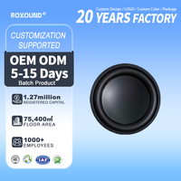 Haut-parleur large bande en métal 3 ohms 6W pour maison intelligente, audio Bluetooth portable, OEM, vente en gros directe usine