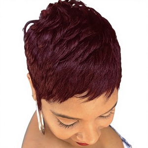 Perruques courtes droites avec <span class=keywords><strong>frange</strong></span> pour <span class=keywords><strong>coupe</strong></span> de cheveux, en provenance de Chine - Product Image 1