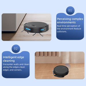 Automatic Recharging Robot Vacuum Cleaner <b>Mop</b> High Suction Power Wireless Design App-Controlled for Home Commercial Use - Product Image 1