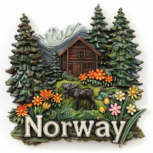 Nuovissimo Magnete per Frigorifero in Resina Personalizzato, Souvenir di Paesi e Città, <span class=keywords><strong>Turchia</strong></span> Germania Norvegia Canada, Magnete 3D Personalizzato con Logo - Product Image 3